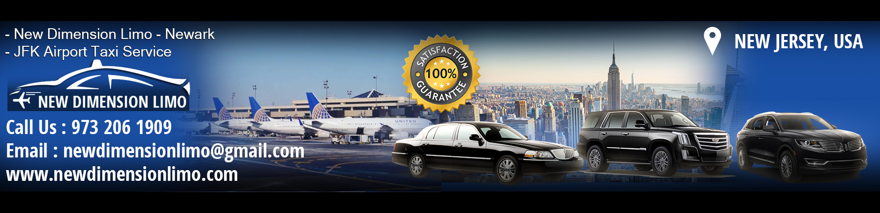 New Dimension Limo - Newark|JFK Airport Taxi Service