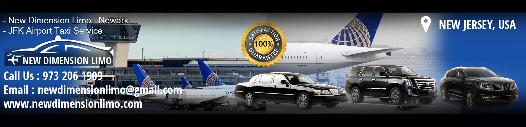 New Dimension Limo - Newark|JFK Airport Taxi Service